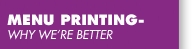 Smart Menus Printing